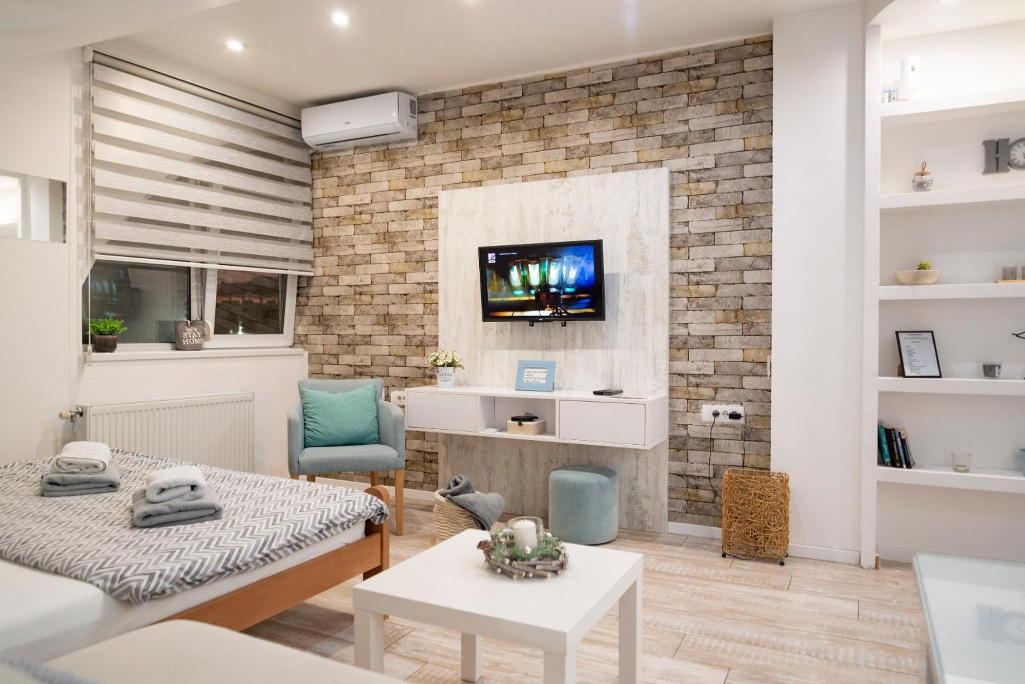 Apartman Gaga Lägenhet Novi Sad Exteriör bild